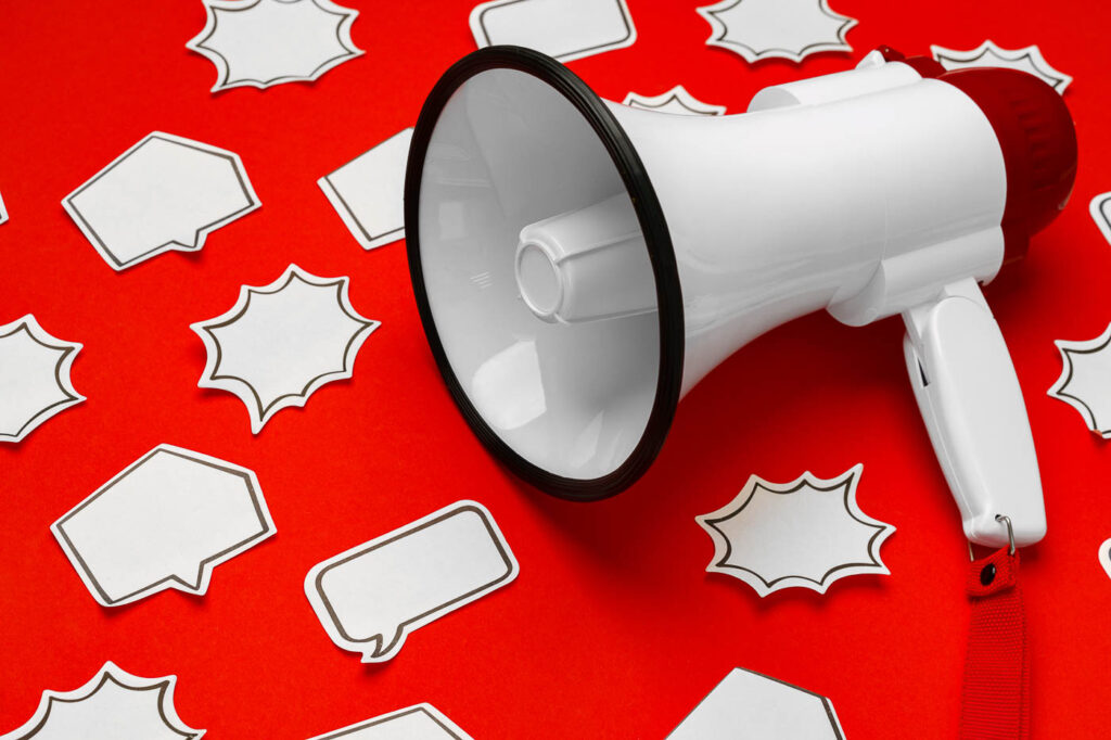 Referral Program Message Amplification Concept