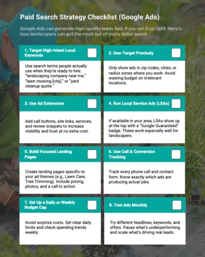 [thumb] Paid Search & Seo Strategy Checklist For Landscapers